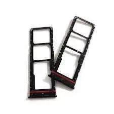 Mozomart Sim Tray Slot Holder for Infinix Hot 10i (X687) : Black - Zeespares.in Mozomart Sim Tray Slot Holder for Infinix Hot 10i (X687) : Black - Zeespares.in